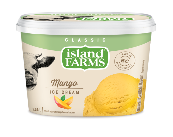 Island Farms Classic Mango Ice Cream