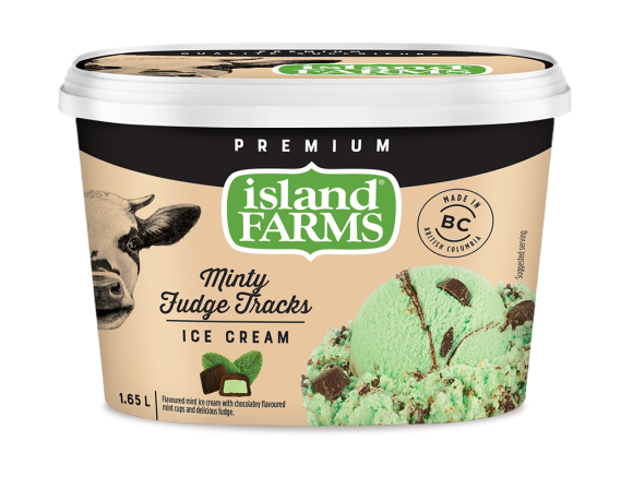 Island Farms Denali Mint Moose Tracks Ice Cream