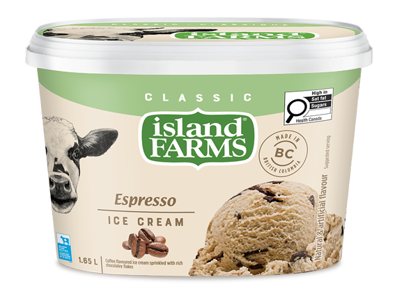 Island Farms Classic Espresso Ice Cream