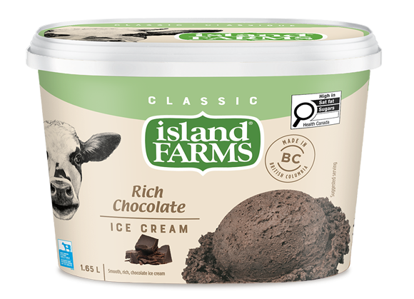 Island Farms Classic Rich Dark Chocolate Ice Cream