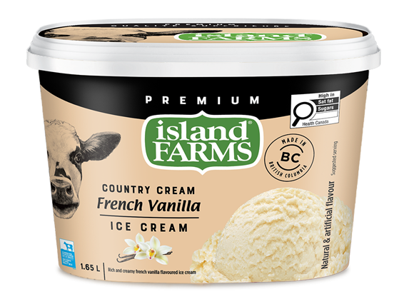 Island Farms Country Cream French Vanilla Ice Cream