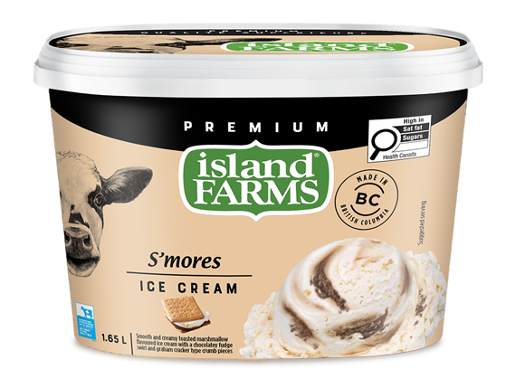 Island Farms S'mores Ice Cream