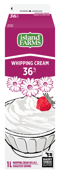 Island Farms 36% Whipping Cream 1L Product
