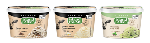 Island Farms All Ice Cream Products