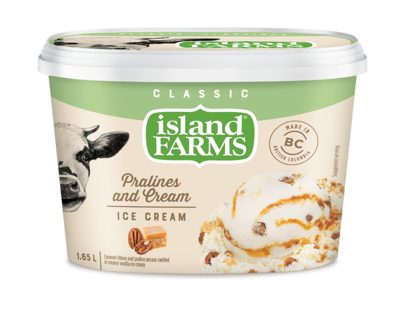 Island Farms Classic Pralines N Cream Ice Cream