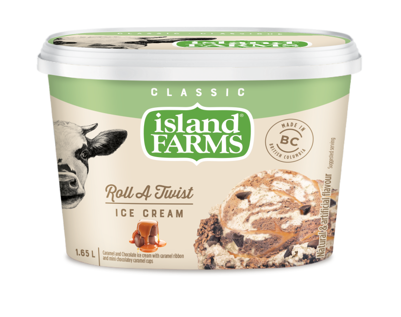 Island Farms Classic Roll-A-Twist Ice Cream