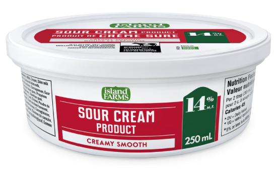 Island Farms 14% Regular Sour Cream