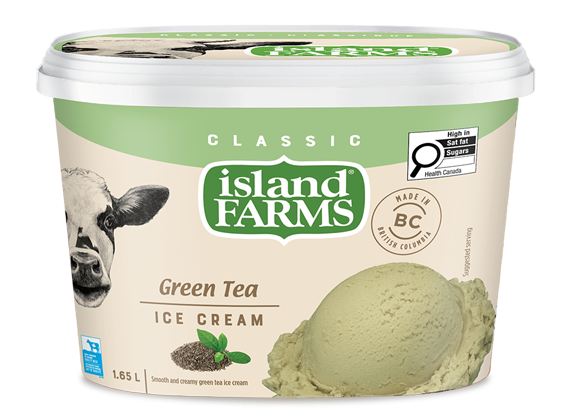 Island Farms Classic Green Tea Ice Cream Island Farms Classic Green Tea Ice Cream