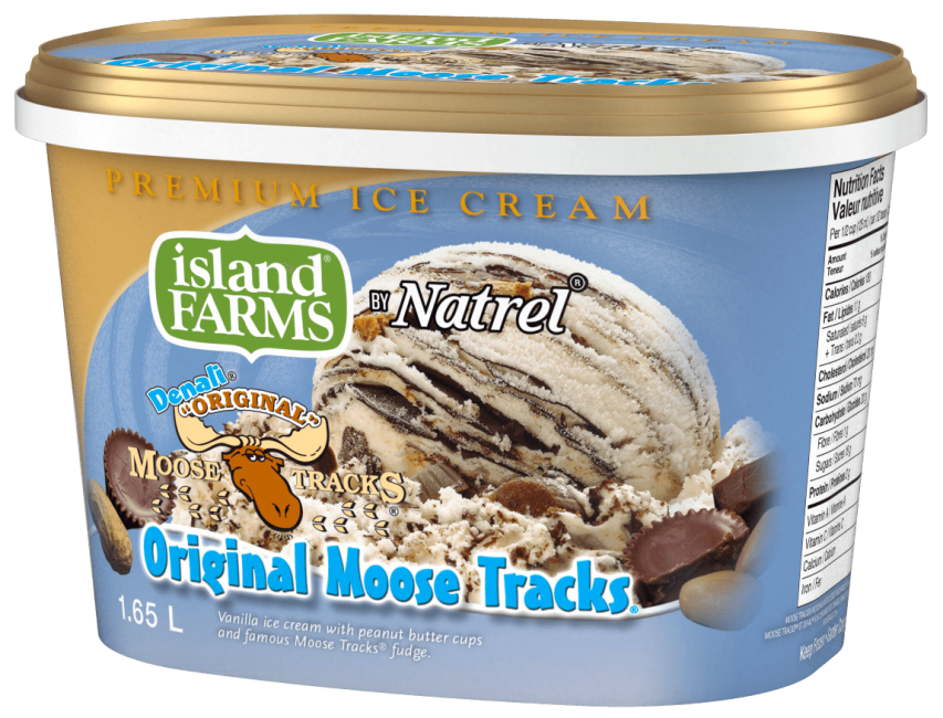 Denali Original Moose Tracks Ice Cream Island Farms